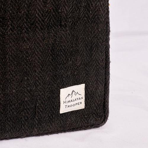 Hemp Laptop Sleeve Bag | Black | 13-14 inches