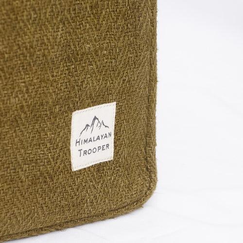 Hemp Laptop Sleeve Bag | Olive Green | 15-16 inches