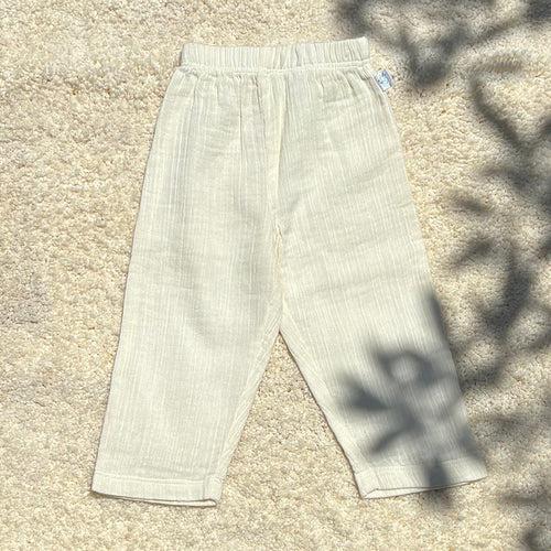 Cotton Pant for Kids | Off White