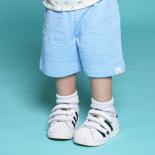 Cotton Shorts for Kids | Cool Blue