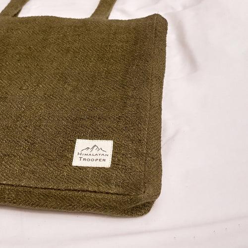 Hemp Tote Bag | Olive Green