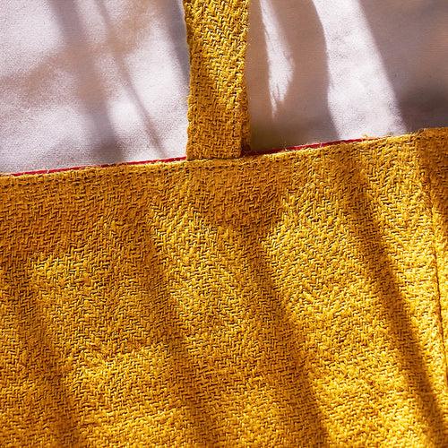 Hemp Tote Bag | Turmeric Yellow