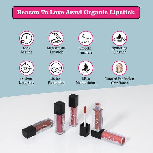 Liquid Matte Lipstick | Long Lasting | Coffee Connect | 1.5 ml