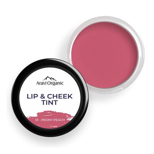 Lip & Cheek Tint | Creamy Matte Finish | Peony Peach | 8 g