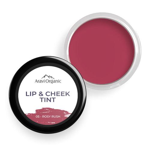 Lip & Cheek Tint | Creamy Matte Finish | Rosy Rush | 8 g