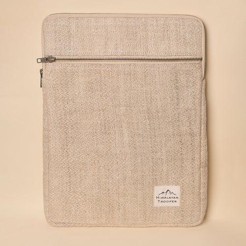 Hemp Laptop Sleeve Bag | Natural | 15-16 inches