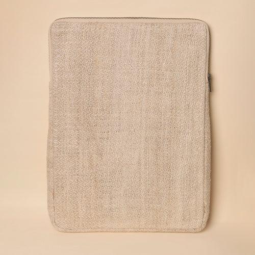 Hemp Laptop Sleeve Bag | Natural | 15-16 inches