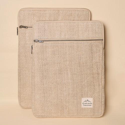 Hemp Laptop Sleeve Bag | Natural | 15-16 inches