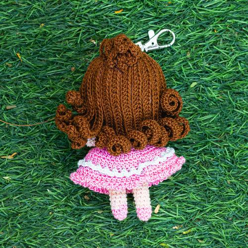 Crochet Charm Keychain | Lavender