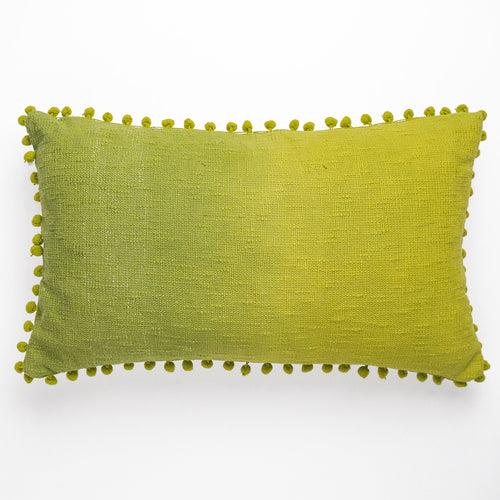 Harmony Cotton Cushion Cover | Lime Green