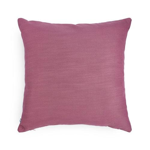 Cotton Cushion Cover | Wilderness | Fuchsia Pink | 20 x 20 Inches