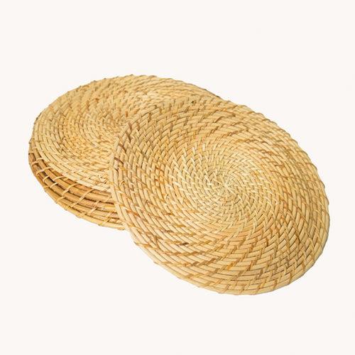 Rattan Table Mats | Beige | Set of 2