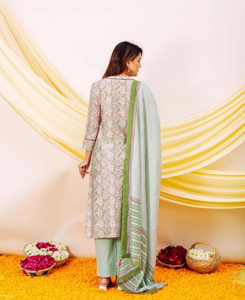 Nafisa Chanderi Straight Kurta