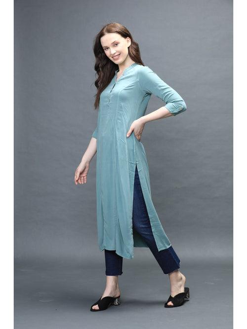 Women Indo Western Viscose Tunic