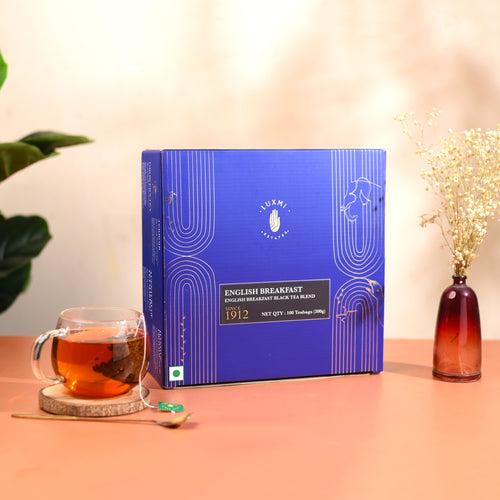 English Breakfast | A Tale of Two Estates | 100 Tea Bags | Organic Black Tea | 100*2g = 200g