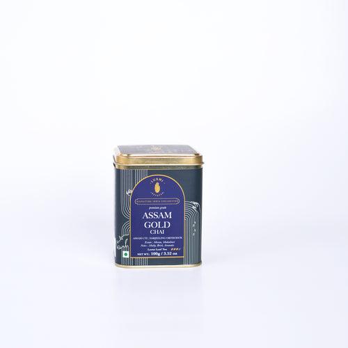 Assam Gold Chai | 100 gm | Luxmi Signature Tea | Assam CTC, Darjeeling Orthodox