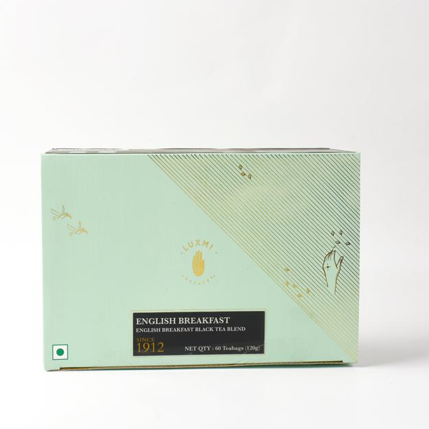 English Breakfast | A Tale of Two Estates | 60 Tea Bags | Organic Black Tea | 60*2g = 120g