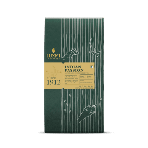 Indian Passion | 25 Tea Bags | Organic Green Tea