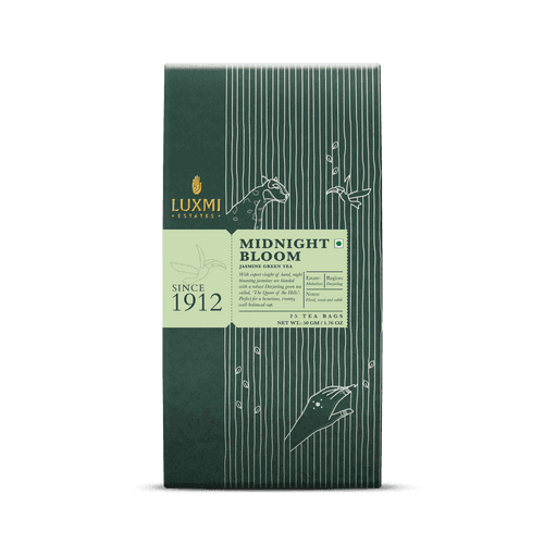 Midnight Bloom Jasmine Green Tea | 25 Tea Bags | Organic Green Tea