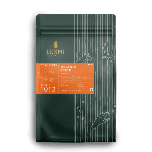 Orange Spice | 50 Tea Bags | Organic Black Tea