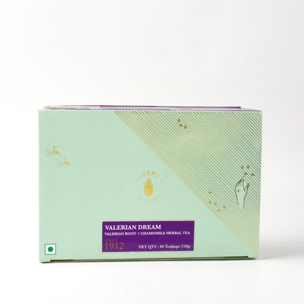 Valerian Dream | 60 Tea Bags | Organic Herbal Tea | 60N*2g = 120g