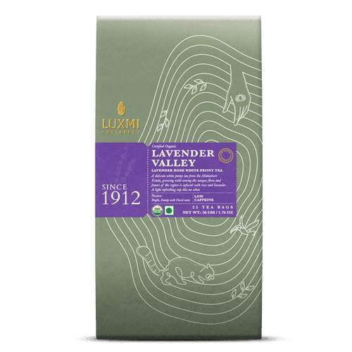 Lavender Valley | 25 Tea Bags | Organic White Tea