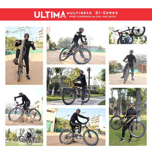 Ultima 26T Multispeed Gear Cycle with Front Suspension & Dual Disc Brake