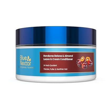 Batana & Almond Leave-In Conditioner for Soft, Smooth, and Manageable Hair (14 Herbs, 200g)