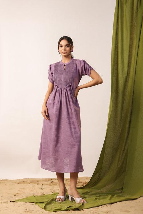 Lupine Cotton Dress