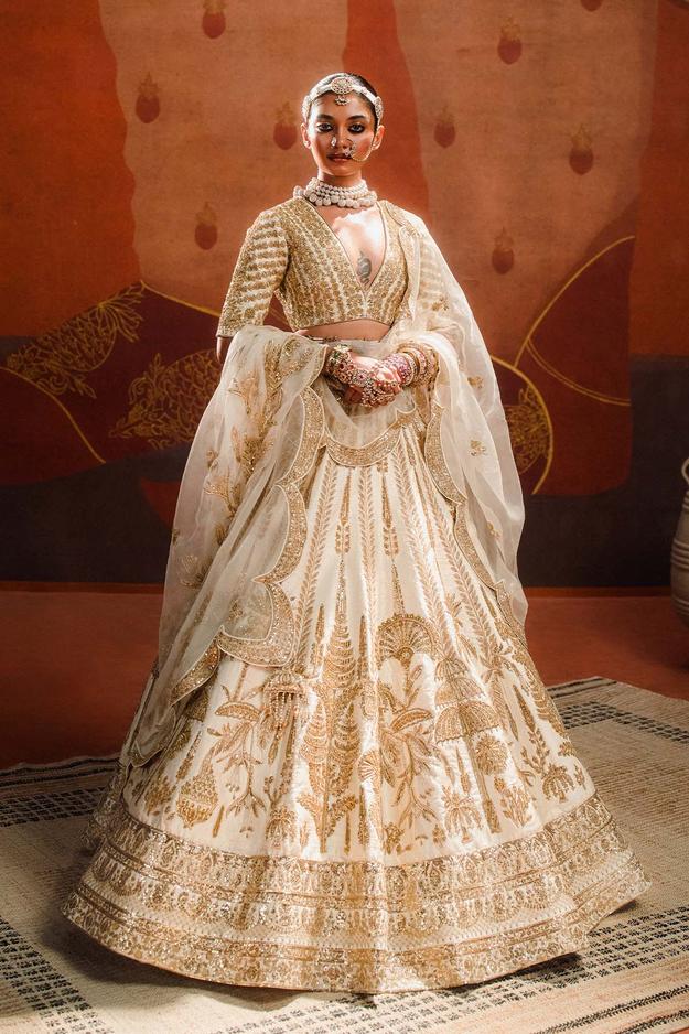 Malai Barfi Lehenga