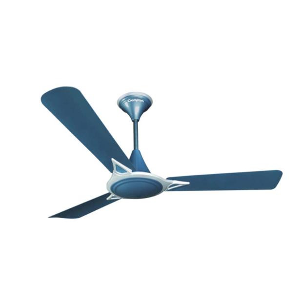 Crompton Avancer Prime 1200 mm (48 inch) Decorative Ceiling Fan with Anti Dust Technology (Indigo Blue)