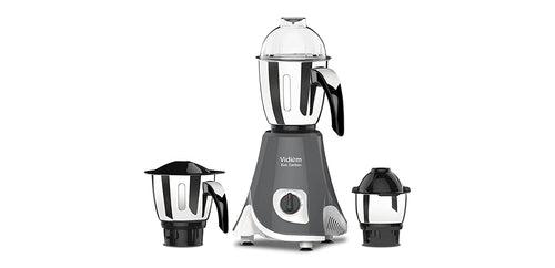 Vidiem Eva Carbon Mixer Grinder, 750W, 3 Jars (Black)