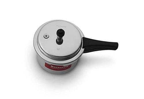 Butterfly SP-3L Standard Plus Induction Base Aluminium Pressure Cooker, 3 Litre