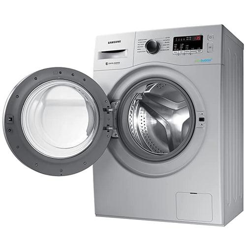 Samsung 6.5 Kg Fully-Automatic Front Loading Washing Machine (WW65R20EKSS/TL, DA Silver)