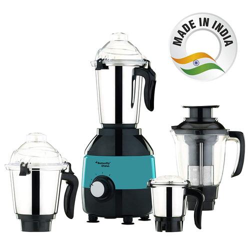 Butterfly Bhima1000W Mixer Grinder with 4 Jars (Turquoise)