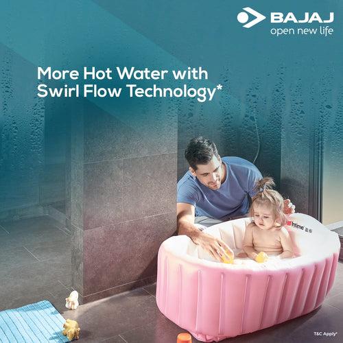 Bajaj Montage 15 litres Storage Vertical 5 Star Water Heater (White)