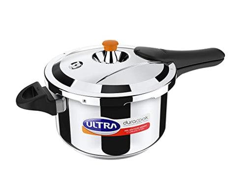 ULTRA Duracook 5.5 LTR Stainless Steel Pressure Cooker