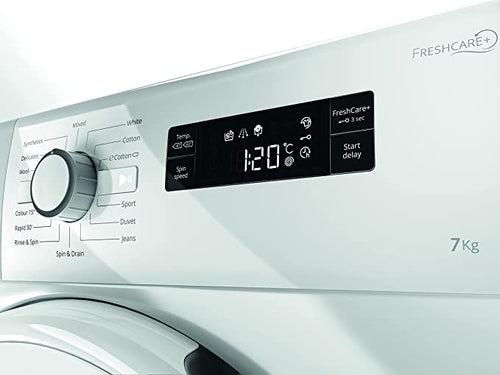 Whirlpool 7 kg Inverter Fully Automatic Front Load Washing Machine (Fresh Care 7112 (I), White, Inbuilt Heater)
