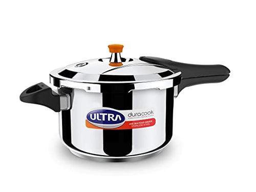 ULTRA Duracook 5.5 LTR Stainless Steel Pressure Cooker