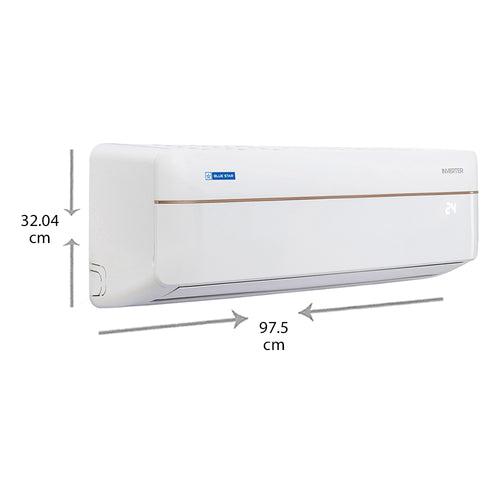 Bluestar IA318VNU 1.5 Ton 3 Star 4 in 1 Inverter Split AC (Copper Condenser, High energy efficient 3 Star, Eco Mode, Nano Bluprotect)