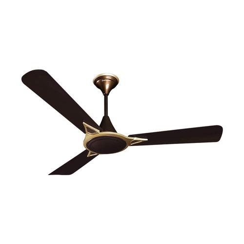 Crompton Avancer Prime 1200mm (48 inch) Decorative Ceiling Fan with Anti Dust Technology (Roast Brown)