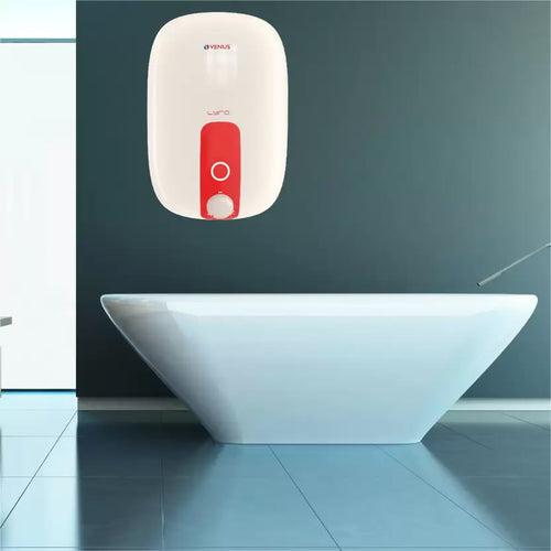 enus 15 L Storage Water Geyser (LYRA 15R Ivory Red)