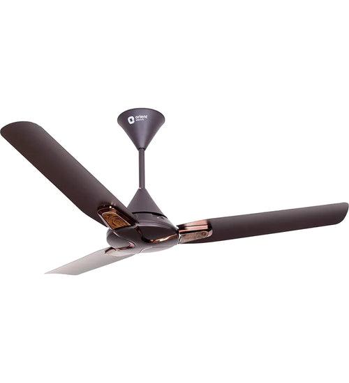 Orient Electric Jazz Trendz 1200mm Ceiling Fan (Metallic Bronze Copper/Wooden Finish)