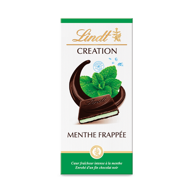 Lindt Creation Menthe Frappe chocolate