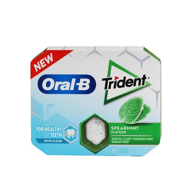 Trident Oral-B Spearmint Flavour Gums - 17gm