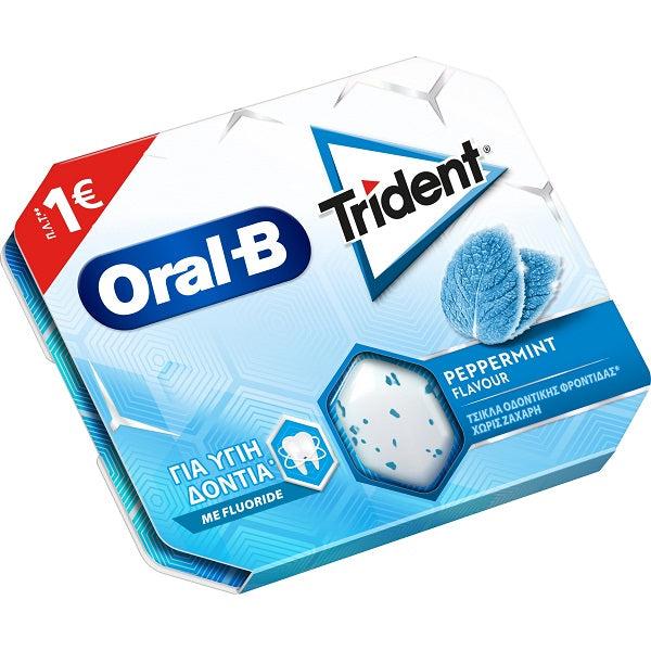 Trident Oral-B Peppermint Flavour Gums - 17gm