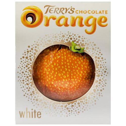 Terrys Orange Ball White