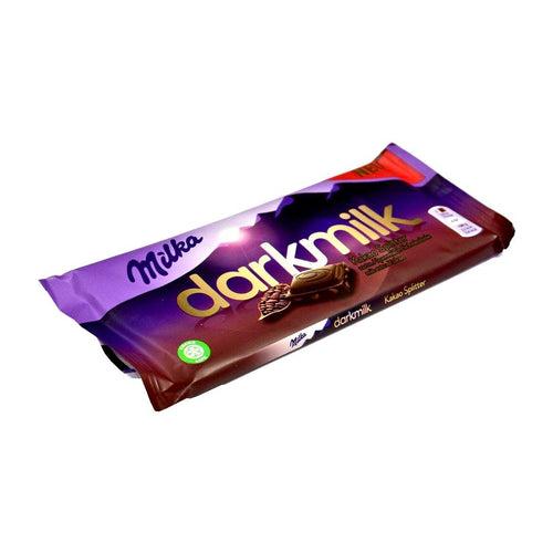 Milka Darkmilk - Cocoa Crisp Chocolate Bar - 70-80G