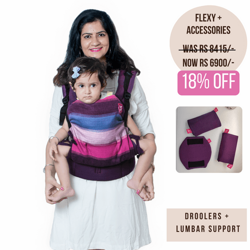 Rewa Purple Flexy+Lumbar Support+Droolers