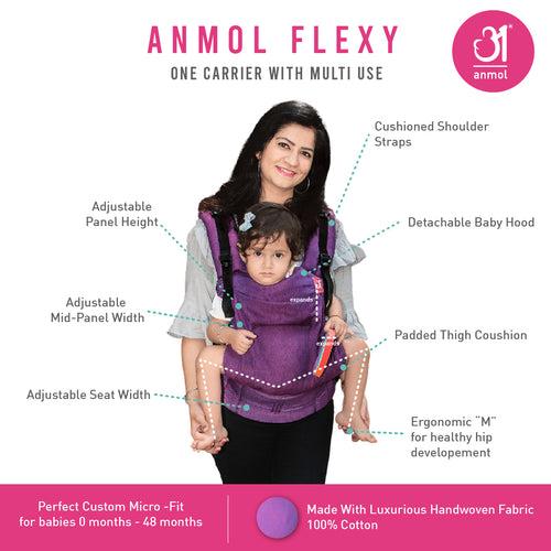 Shiv Red Flexy+Lumbar Support+Droolers